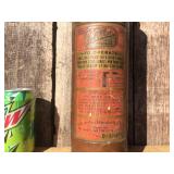 Antique Brass - WILBUR Fire Extinguisher - Seems Full