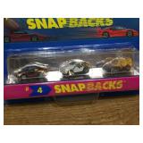 Vintage 1989 Micro Machines #4 Snap Backs - On Card!