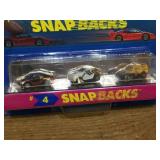 Vintage 1989 Micro Machines #4 Snap Backs - On Card!