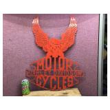 Nifty Laser Cut "HARLEY DAVIDSON MOTORCYCLES" Metal Sign 21" x 27"