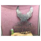 Nifty Laser Cut "HARLEY DAVIDSON MOTORCYCLES" Metal Sign 21" x 27"