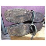 Antique Pairs - Leather Ski Boots + Union Hardware Skates