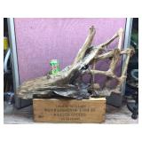 Large Piece Driftwood 36" x 20" x 10" Appears Varnished