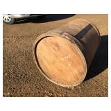 Rare Vintage W.H. Hutchinson + Son - Wooden Shipping Barrel - Mankato Brewing