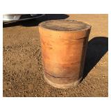 Rare Vintage W.H. Hutchinson + Son - Wooden Shipping Barrel - Mankato Brewing