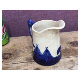 Vintage SLEEPY EYE POTTERY - Indian Chief Pitcher