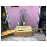 WE-NO-NAH 52" Canoe Paddle + Anglers Custom Products - Fish Net