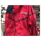 OH MY! LUND Sz Lg Cold Weather Fishing Jacket + Bibs - by RYJUS