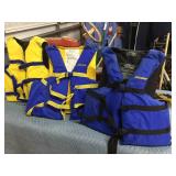 3 STERNS Life Jackets Adult Universal/Oversize - Nice
