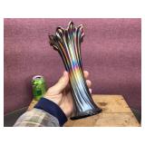 Vintage Carnival Glass - NORTHWOOD - 10" Swung Vase