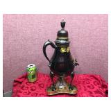 Antique Dutch SAMOVAR/Coffee Set - Signed - with Burner