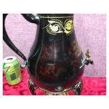 Antique Dutch SAMOVAR/Coffee Set - Signed - with Burner