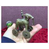 Vintage India Brass TEMPLE TOY
