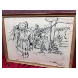 Historic MARIAN ANDERSON (SCHAEFER) S/N Fort LeHillier Print