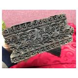 Antique Carved Wooden - WALLPAPER STAMPS - Interesting!