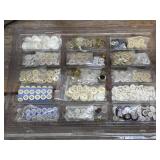 4 Trays Vintage BUTTONS Including Mother of Pearl - Bakelite?