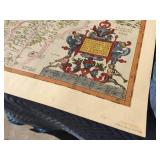 2 Reproduction Maps of Old World - Holy Land/Europa