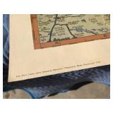 2 Reproduction Maps of Old World - Holy Land/Europa