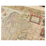 2 Reproduction Maps of Old World - Holy Land/Europa