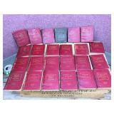 Group Antique - LITTLE LEATHER LIBRARY - Miniature Books