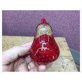 2 Vintage LEFTON Art Glass Paper Weights