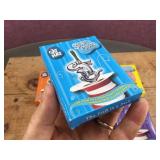 Set of 6 - CAT IN THE HAT - Silver Plated Ornaments