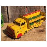 Vintage MARX TOYS - Pressed Steel Coca Cola Delivery Truck