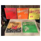 (5) THE SOVIETTES - Vinyl LP Records