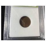 (7) Interesting Lincoln Pennies 1938-2009 Including Slabbed