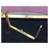 Antique STANLEY No. 32? 12" - 4 Fold - Wood/Brass - Rule