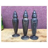 (3) Vintage ASTOR SHAKERS by POOLE - 1 Set Plus 1