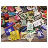 Large Group Vintage MCM - Advertiser MATCHBOOKS - Mostly Intact!