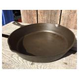 (2) Vintage LODGE 8 + 10 Cast Iron 3-Notch Skillets - Refurbished!