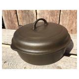 Here We Go! GRISWOLD No. 8 Cast Iron 777B Chicken Fryer with Lid - Refurbished!