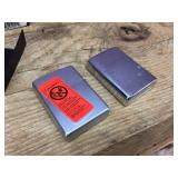 (3) ZIPPO Lighters - Including Dillinger Four Promo