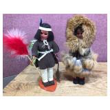 Vintage CARLSON DOLLS - Apache Chief and Other Native Doll