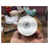 Vintage Group Collectable - Glass - Ceramic - Figures - Hen on Nest - Candy Jars