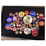Group Vintage Political - Advertiser - Statement Pinbacks/Buttons