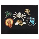 Vintage Brooch Pins