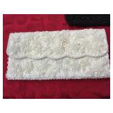 (2) Vintage Black/White - Clutch/Purses