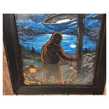 UFO - Bigfoot Framed Picture 24" x 30"