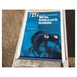 ROMAN POLANSKI - WENN KATELBACH KOMMT - 1966 Movie Poster on Canvas