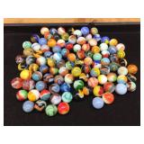 (100) Vintage AKRO AGATE - VITRO - ALLEY - PELTIER - Marbles .64