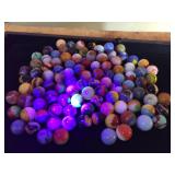 (100) Vintage AKRO AGATE - VITRO - ALLEY - PELTIER - Marbles .64