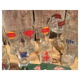 Vintage GRAIN BELT - SCHMIDT - PABST Beer Glasses
