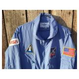 NASA - Command Wear - Sz M - Blue Shirt - Very Clean