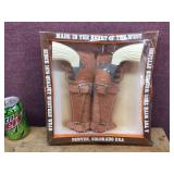 Wow! Vintage JOHN R. CRAIGHEAD - Top Grain Cowhide Holster Set 206 - Sealed!