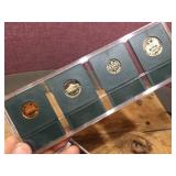 (4) 1977 S INB Certified - Cameo Proof 70 Penny/Nickel/Dime/Quarter