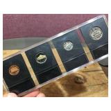 1980 S + (2) 1981 S INB Certified - Cameo Proof 70 Penny/Nickel/Dime/Quarter