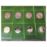 (36) The Franklin Mint - U.S. Commemorative Proof Bronze Coins